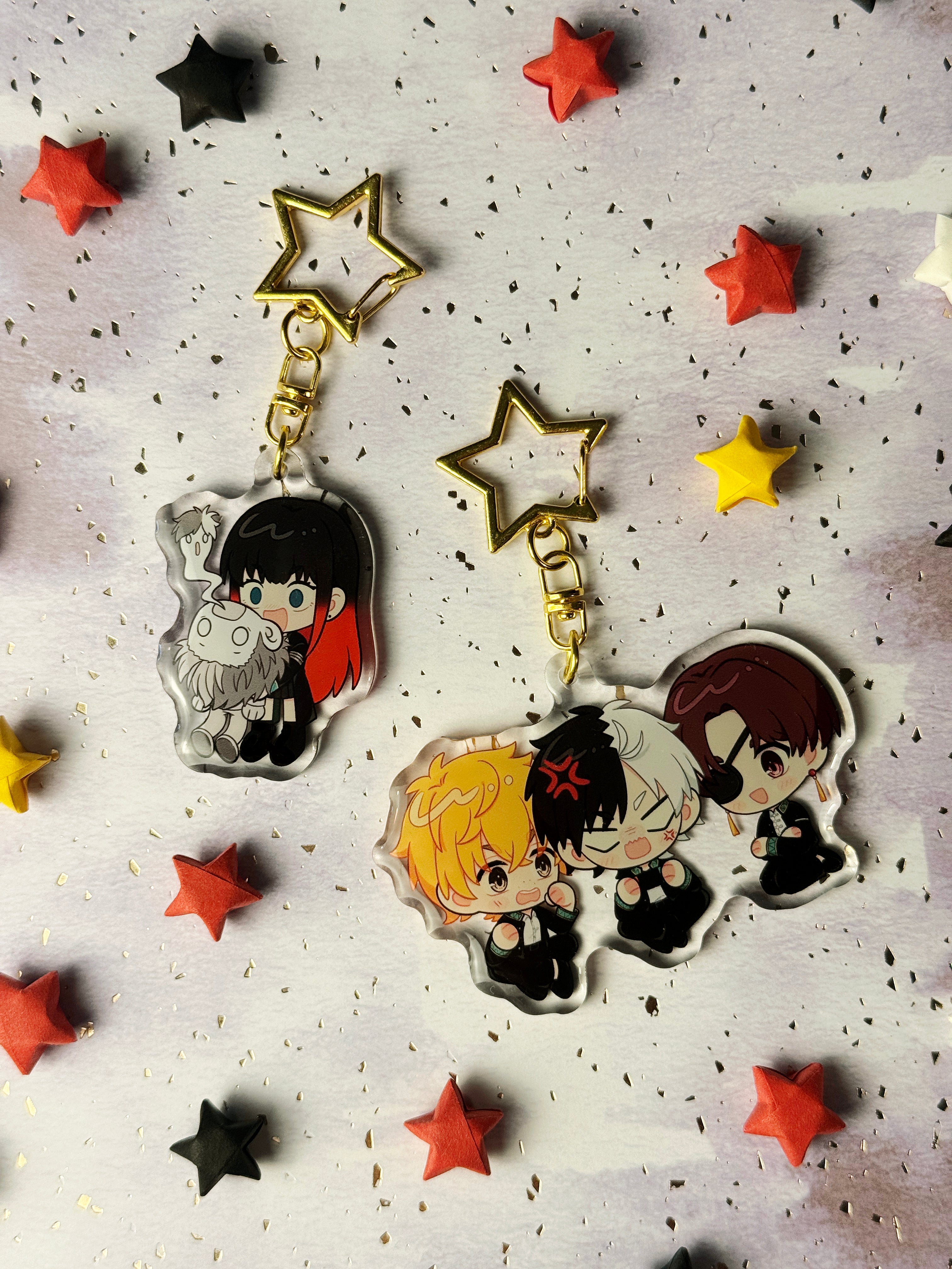 IN HAND: windbreaker acrylic charm