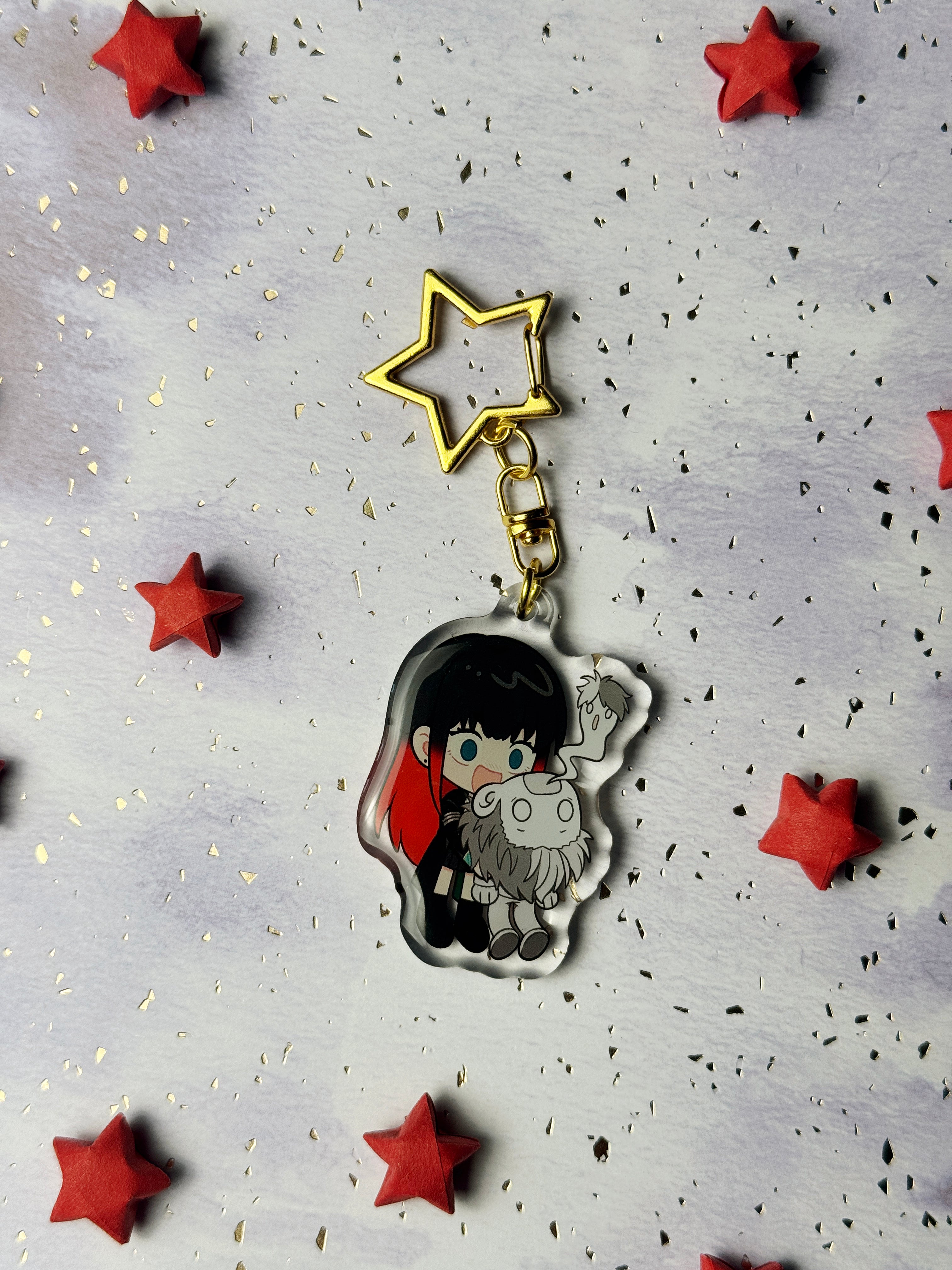 IN HAND: windbreaker acrylic charm