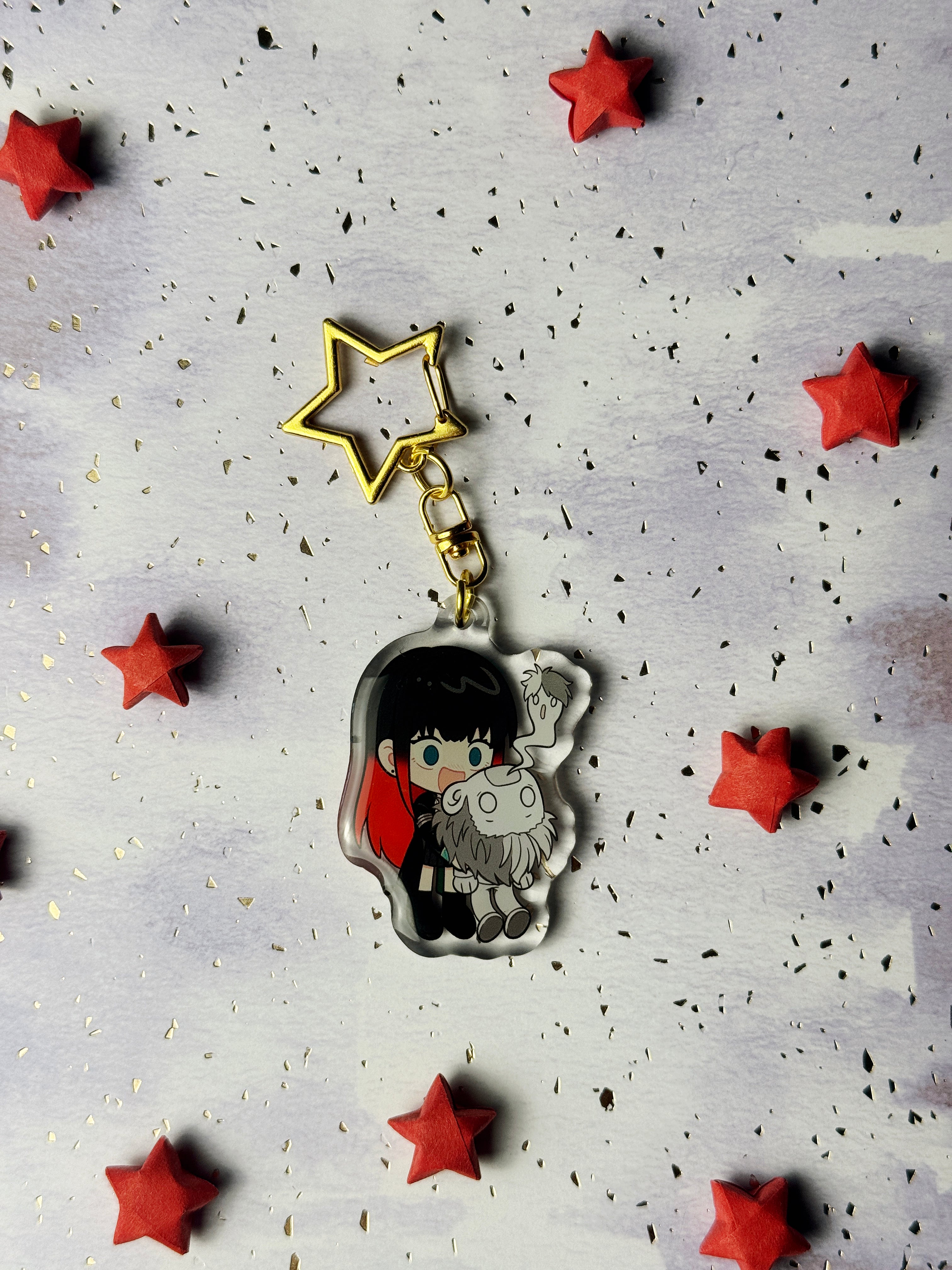 IN HAND: windbreaker acrylic charm