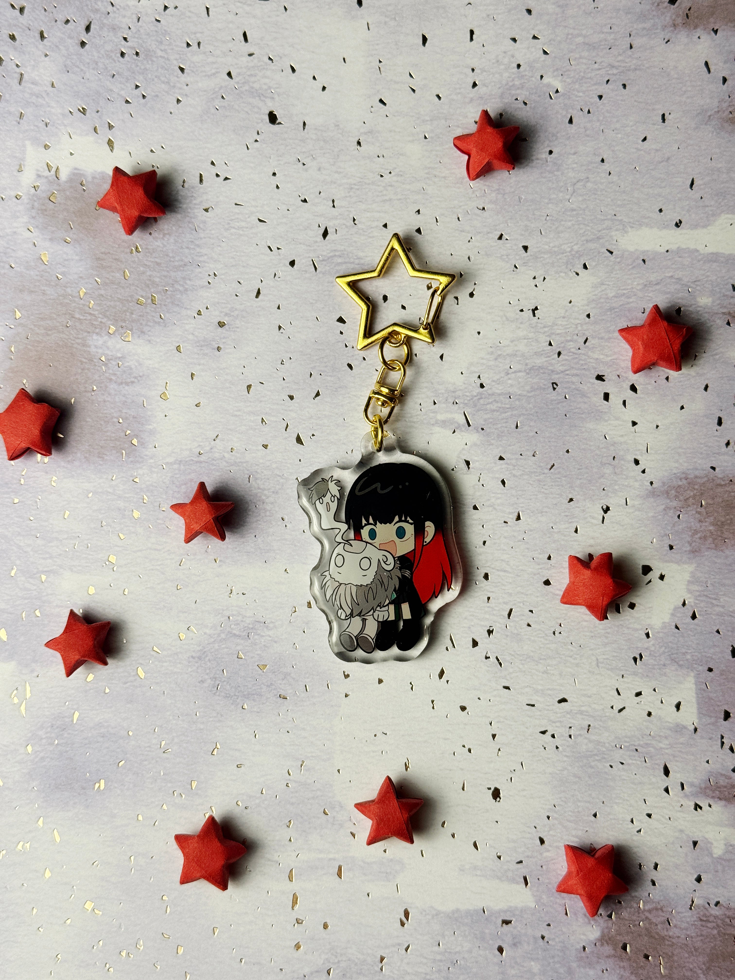 IN HAND: windbreaker acrylic charm