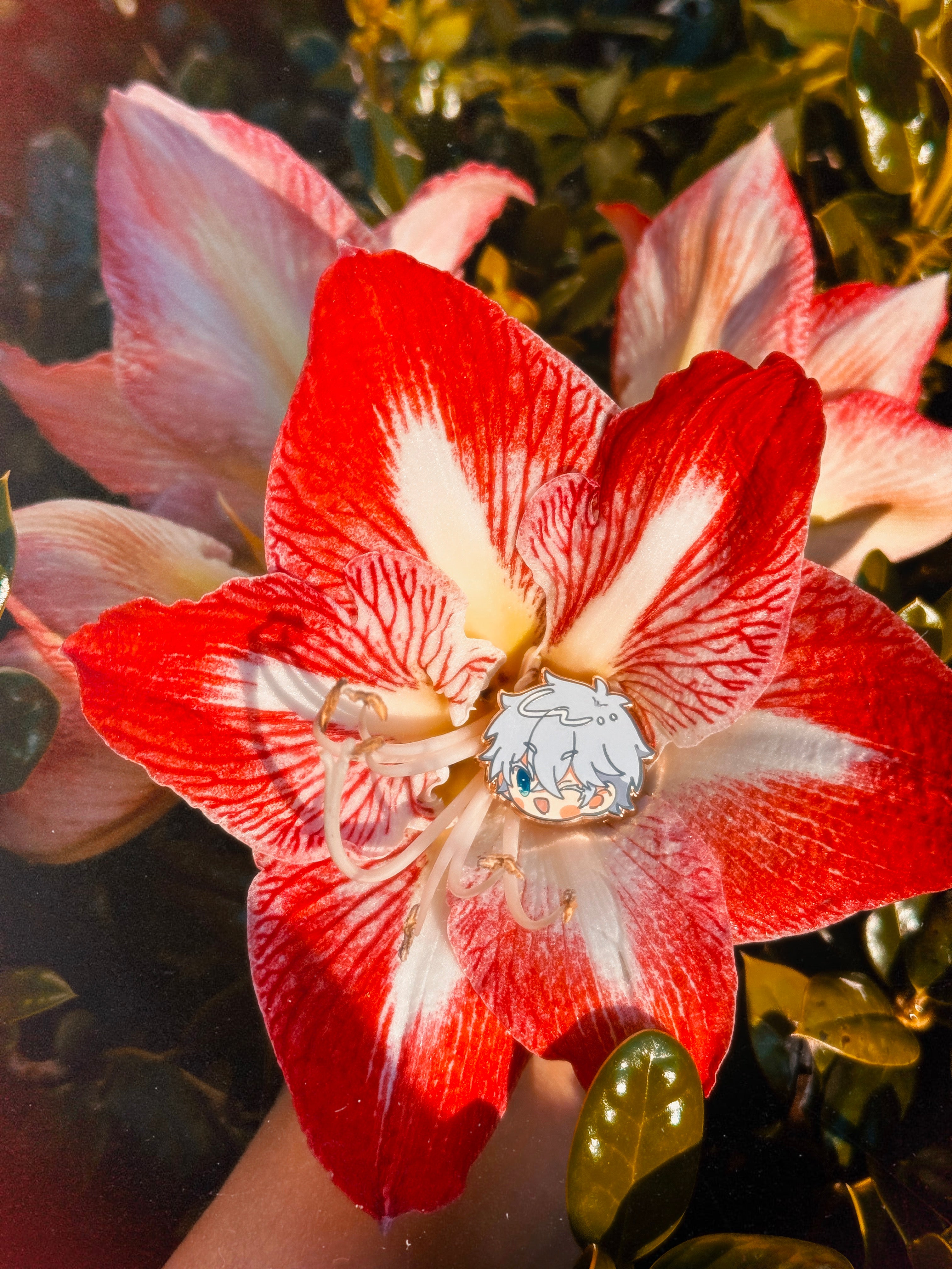 IN HAND: gojo chibi head