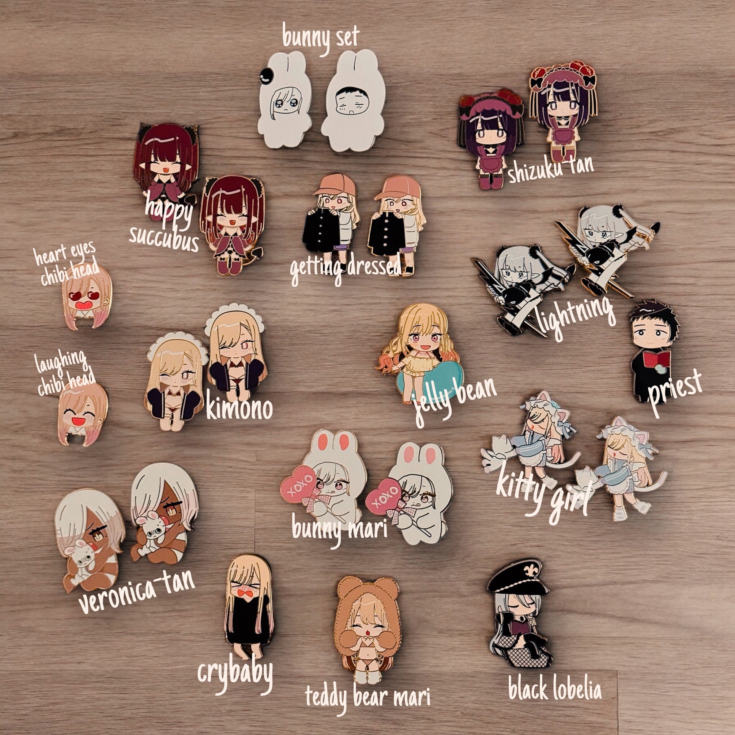 IN HAND: cosplay darling chibis